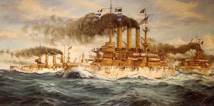The Great White Fleet by John Charles Roach